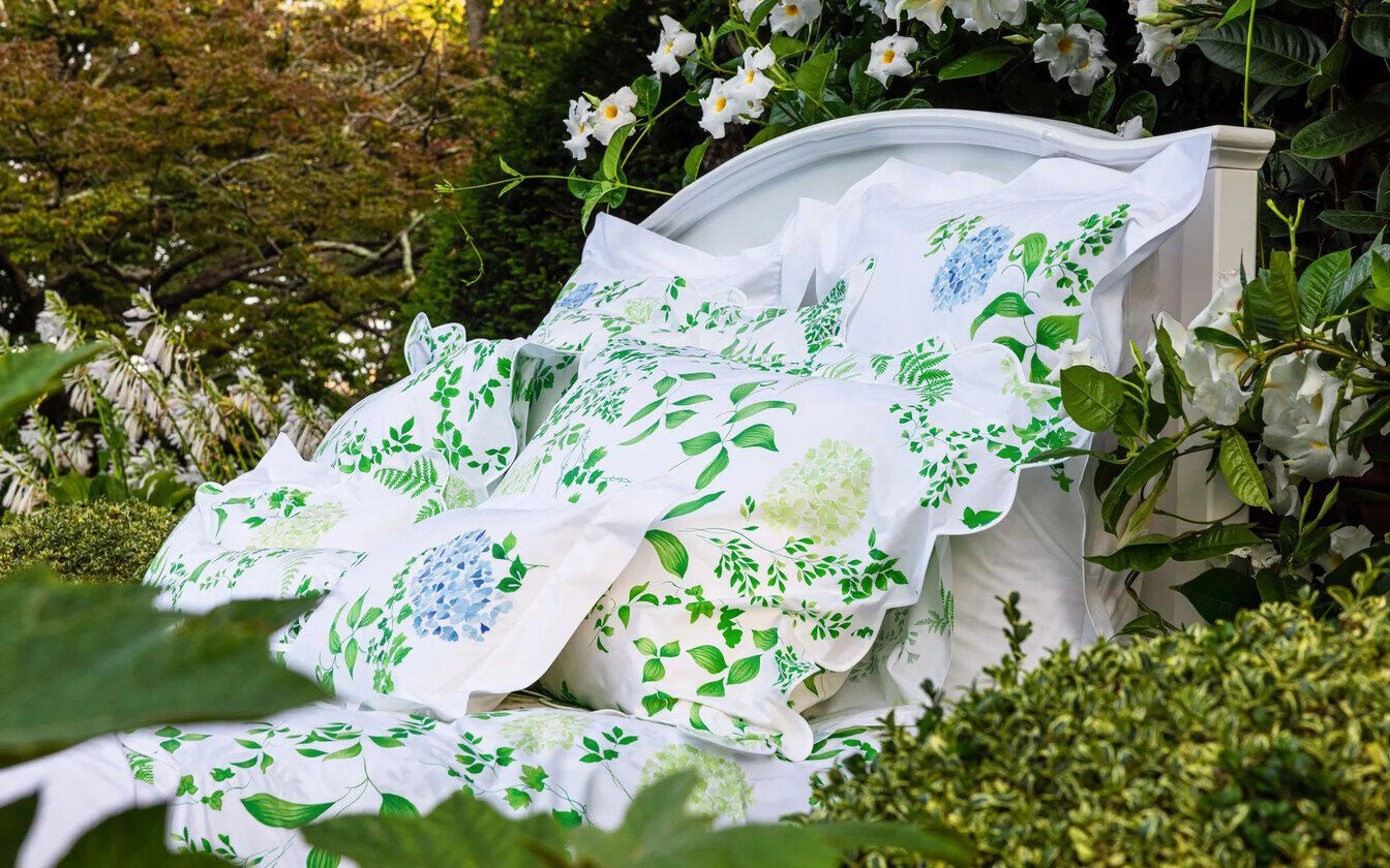 Ensemble De Sets De Table D. Porthault – Lin écru, Forme Carrée, Vintage 1980, Occasion